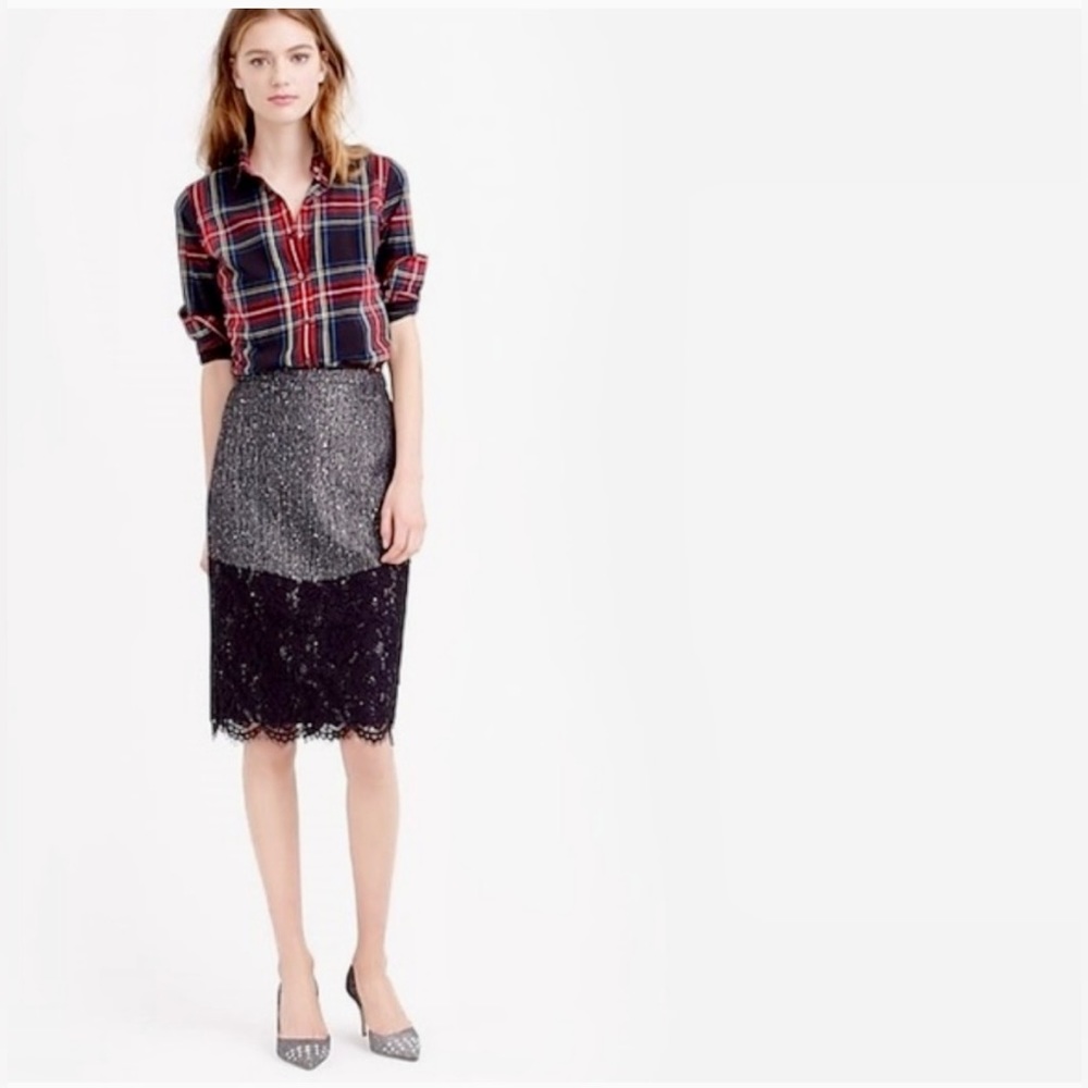 NWT J. Crew “The Perfect Party Skirt” Size 2